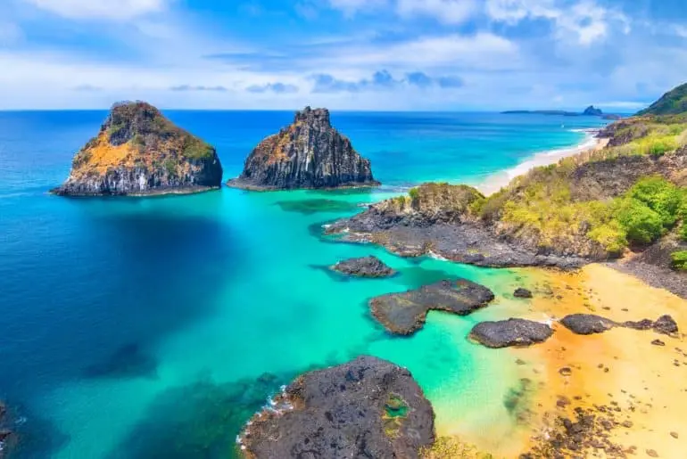 Vista de Fernando de Noronha