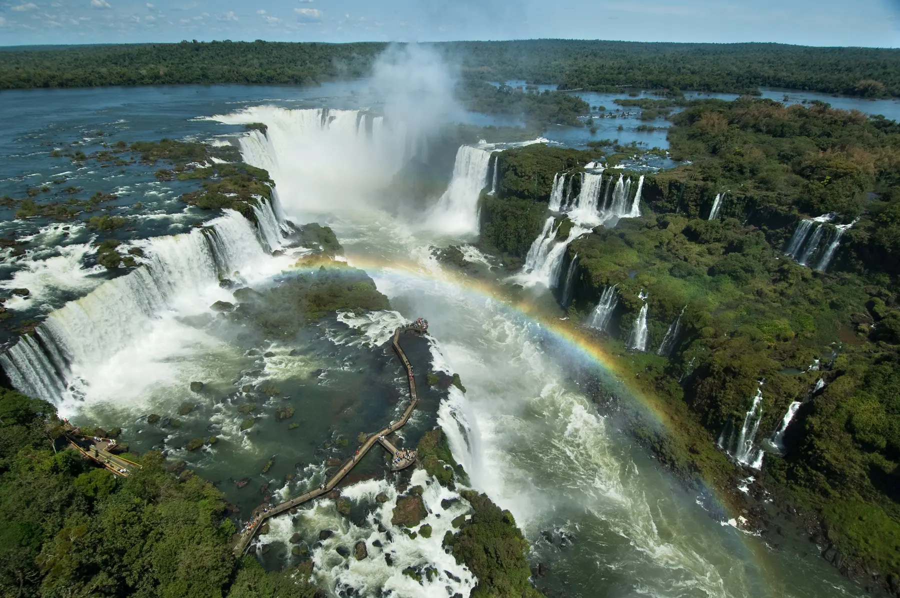 Vista de Foz do Iguaçu