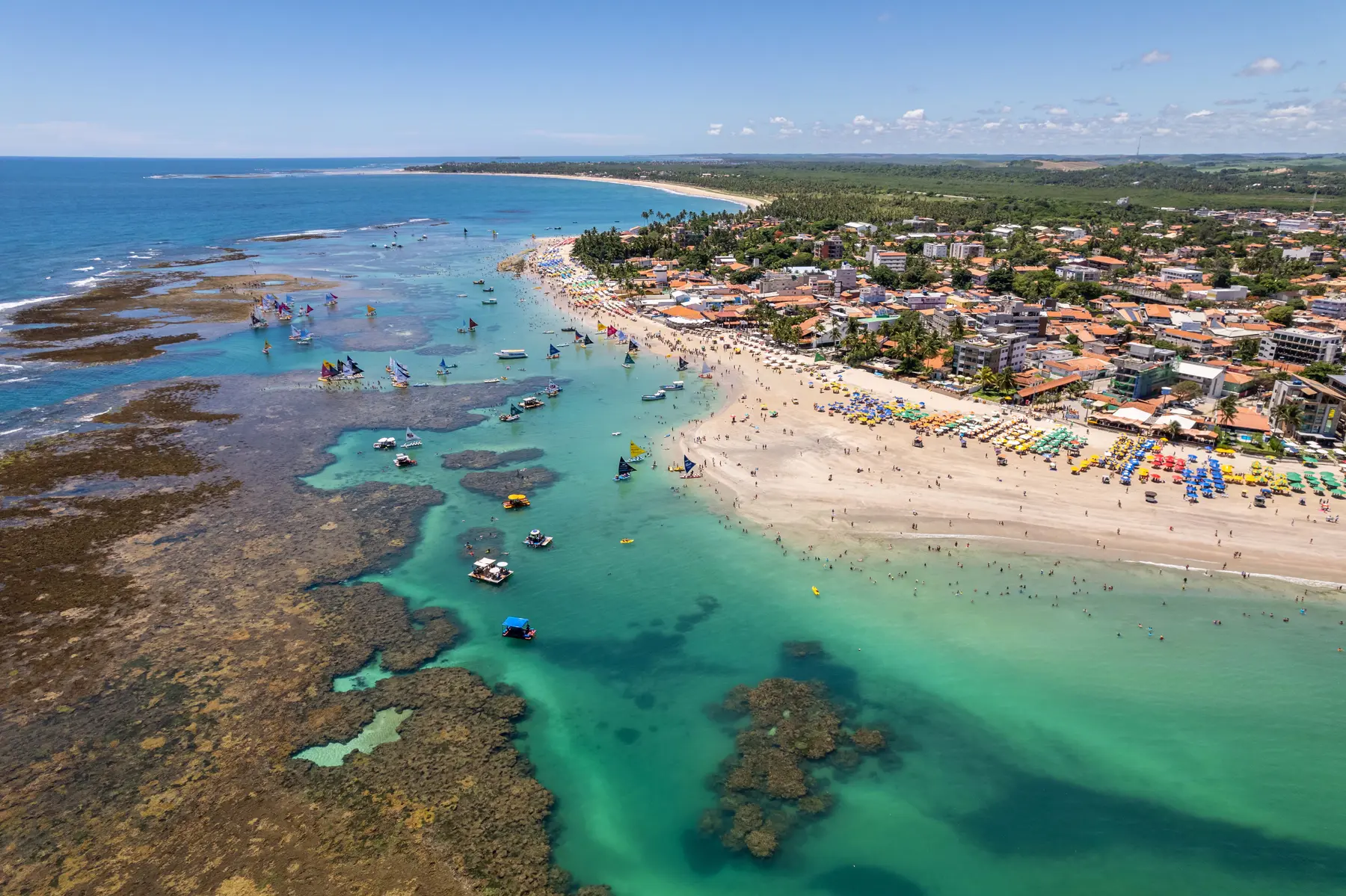 Vista de Porto de Galinhas