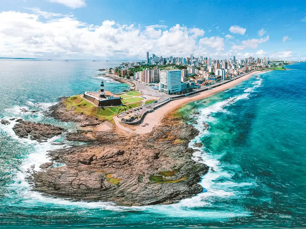Vista de Salvador de Bahía